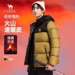 骆驼 防泼水羽绒服 (男女同款）M13CR07089