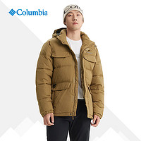 Columbia哥伦比亚棉服男户外24秋冬男子金点拒水夹棉保暖外套WE4552 257 XL