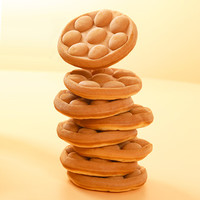 小白心里软早餐面包早点心整箱办公室零食解馋休闲小吃混合装 蛋仔烧