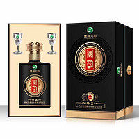 XIJIU 习酒 酱香型白酒 53度 500mL 1瓶 国韵珍品（带酒杯）