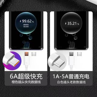圣希顿Type-c数据线超级快充充电器闪充插头套装适用华为mate60pro/nova8/9/p40充电线安卓快充线 超级快充套装【1米】