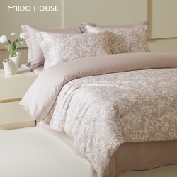 MIDO HOUSE 80支新疆长绒棉四件套 花舞霓裳 1.8m床
