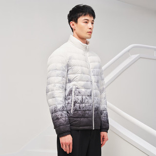 坦博尔（Tanboer）【90%优质鹅绒】秋冬新款羽绒服男立领保暖外套TA330287