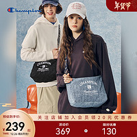 Champion 美国冠军 单肩包 男女通用 时尚百搭 浅蓝