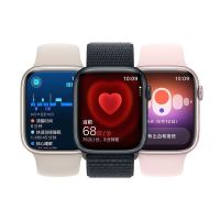 苹果 Apple Watch S9 GPS 铝金属表壳+运动型表带 45mm