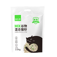 宠乐乖 谷物混合猫砂2.5kg