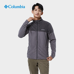 Columbia 哥伦比亚 户外男子简约立领时尚外套保暖舒适抓绒衣AE0560 023 XL