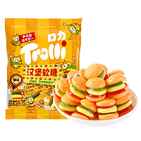 88VIP：Trolli 口力 汉堡包橡皮糖108g*1袋喜糖糖零食果夹心软糖小吃休闲食品