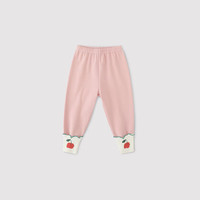 巴厘小猪（BALIPIG）【QQ棉】女童打底裤春秋季女宝宝外穿长裤可爱儿童裤子 珊瑚粉 90 cm