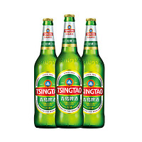 TSINGTAO 青岛啤酒 经典麦汁浓度10度600ml*12瓶