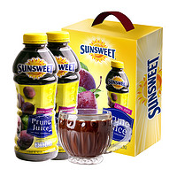 88VIP：Sunsweet 美国进口西梅汁946ml*2礼盒装