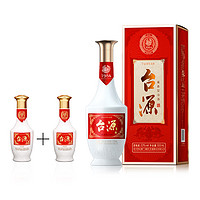 88VIP：台源 53度 酱香型白酒 500ml+125ml*2瓶