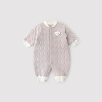巴厘小猪(BALIPIG)婴儿连体衣秋冬季保暖超萌可爱宝宝哈衣夹丝爬爬服冬款新生儿衣服