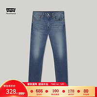 Levi's 李维斯 冬暖系列 男士502标准版型复古休闲牛仔裤 29507-1619 中蓝色 29 32