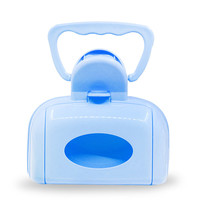 麦斯蒂狗狗抓便器 塑料拾便器 拾便夹子 宠物夹便器铲屎工具 蓝色