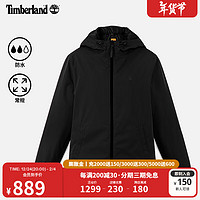 添柏岚（Timberland）女装冲锋衣秋冬新户外防水保暖棉服|A6SGH A6SGH001/黑色 L