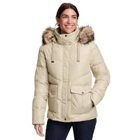 艾迪堡 女式 Lodge Cascadian 羽绒连帽衫加大码 Ecru 3X