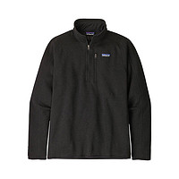 Patagonia 巴塔哥尼亚 Better Sweater男士户外保暖套头抓绒衣25523 黑色 XL