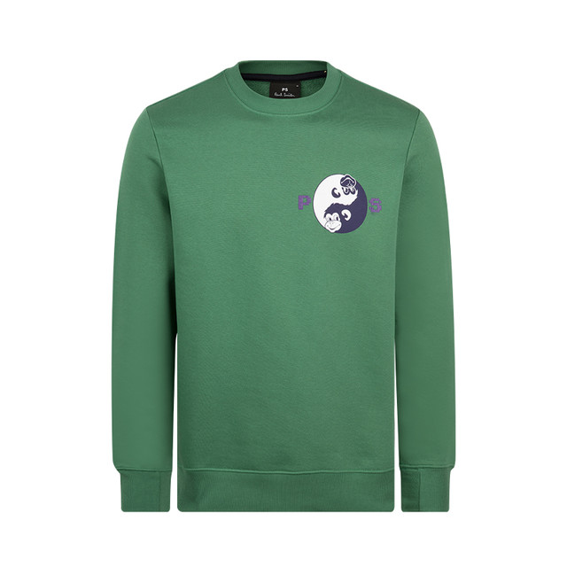 Paul Smith PS PAUL SMITH 男士春秋季宽松卡通装饰圆领卫衣银泰百货精品