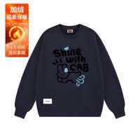 it ccaabb【超柔加绒】女装24加厚保暖潮流圆领休闲印花女式卫衣