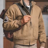 马登 MADEN工装 复古vintage狂怒坦克服经典复刻秋冬军事风土黄色棉衣男