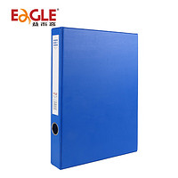 益而高 Eagle PVC3寸磁扣A4档案盒 带铁夹带内插袋 330x245x48mm B0503 5个装 颜色随机 蓝/黑/灰