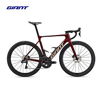 捷安特Propel Adv Pro 0碳纤维24速电变弯把公路自行车 SANGRIA XS 身高157-169cm