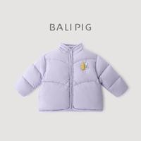 儿童羽绒服男童加绒保暖外套冬季宝宝拜年服加厚冬款白鸭绒女童