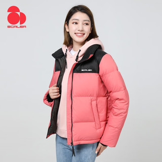 思凯乐SCALER户外冬季羽绒服男女款情侣加厚防钻绒防风保暖抗寒外套 -女