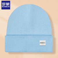 罗蒙帽子男女秋冬季保暖针织帽户外骑行防寒防风百搭毛线帽护耳冷帽