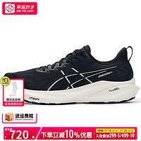 亚瑟士（ASICS）男鞋 24冬季舒适透气跑鞋网面运动鞋户外减震耐磨跑步鞋 GT-2000 13/黑灰色 43.5 (275mm) 2024/JOG 100 2/黑武士