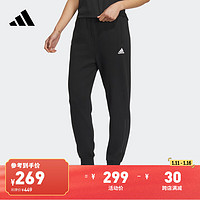 adidas 阿迪达斯 轻运动女装秋季运动裤IS4941 黑色 A/L