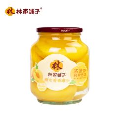 林家铺子 黄桃水果罐头 750g