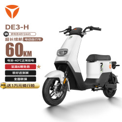 雅迪 DE3-H 电动自行车（赠新国标认证头盔*1）