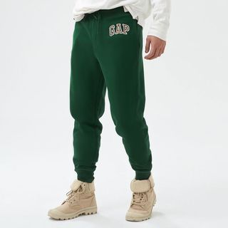 Gap男女装秋季美式复古抓绒运动卫裤618882装休闲长裤
