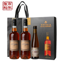 张裕白兰地_张裕 金奖白兰地 窖藏3年 700ml*2 礼盒装多少钱-什么值得买
