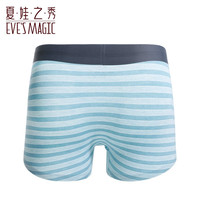 夏娃之秀 夏娃秘语 EVE‘S WHISPER 男士抗菌透气平角裤（任选4条）