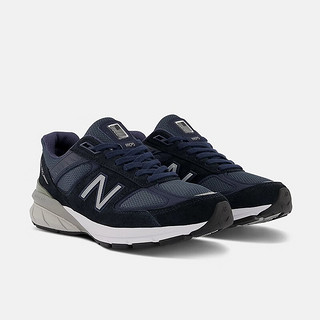 new balance NB男鞋M990V5美产复古麂皮男子运动跑步鞋M990NV5