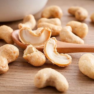吉品到炭烧腰果仁2斤干果坚果休闲零食大礼包一整箱腰果 含罐250g*2.