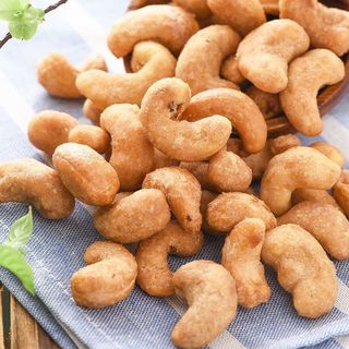吉品到炭烧腰果仁2斤干果坚果休闲零食大礼包一整箱腰果 含罐250g*2.