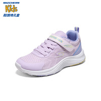 Skechers斯凯奇女童鞋夏季儿童运动鞋透气易弯折男大童鞋319011L