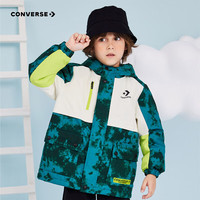 匡威(Converse) 匡威儿童装男童棉服夹克2件套加绒保暖连帽上衣冬季新款防风外套 【(7)】