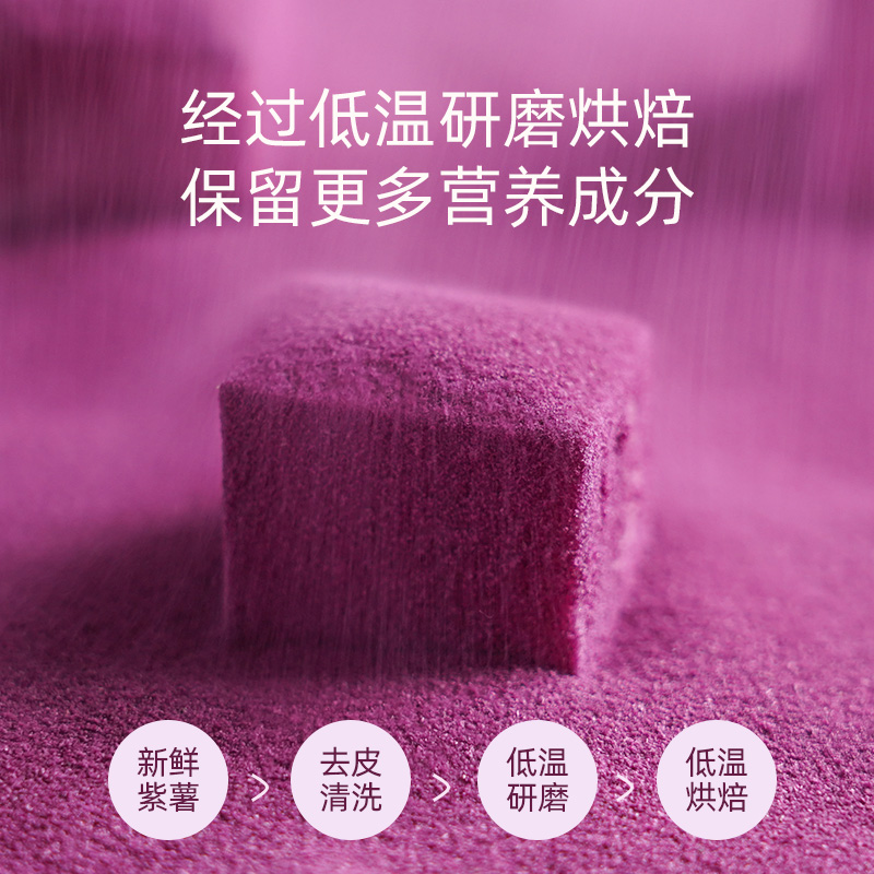 芝兰雅紫薯全粉烘焙馒头家用纯熟魔芋粉黄豆粉食用色素