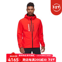 猛犸象（MAMMUT）冬季滑雪服外套 Freeflight HS 耐磨防水透气防风女士硬壳冲锋衣 mammut red XXL