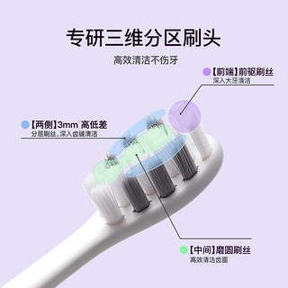 舒客电动牙刷成人自动牙刷声波软毛店套装T2