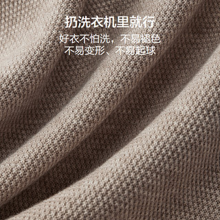 【羊毛】红豆毛衣男款抗菌抗静电秋冬可机洗加绒保暖半高领针织衫