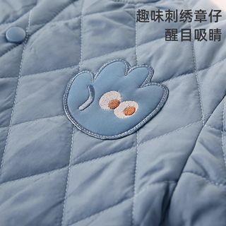 宝宝棉衣套装婴儿冬季保暖家居服儿童加厚棉袄男女宝冬装