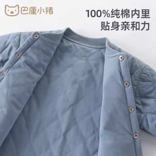 宝宝棉衣套装婴儿冬季保暖家居服儿童加厚棉袄男女宝冬装