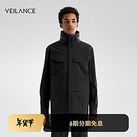 ARC’TERYX始祖鸟 VEILANCE FIELD JACKET GORE-TEX 防水 男子 商务硬壳夹克 Black/黑色 XXL