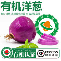 太湖海【有机蔬菜】新鲜去腥提鲜调味生鲜非转基因 【有机洋葱】